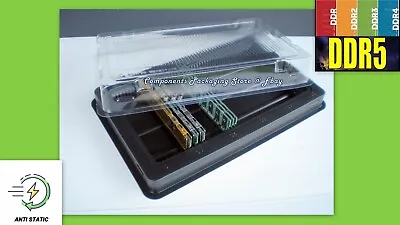 Server Memory Packaging Box Container For DDR Modules - 5 Trays Fits 250 DIMMs • $40.55