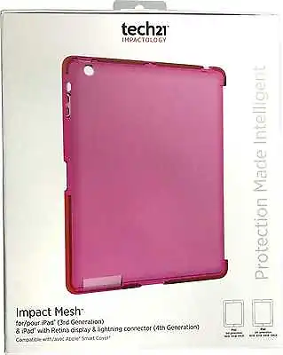 Tech21 Impactology Impact Clip-on Mesh Pink Case Cover For Apple IPad 23 4 Gen • $8.99