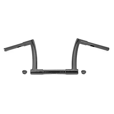 10  Mini Ape Hanger Z-Bar Handlebar W/End Caps For Harley Dyna Softail Touring • $94.99