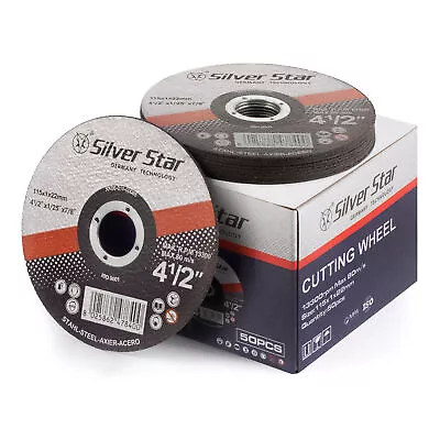 115mm 4.5  Ultra Thin Blade Cutting Discs Metal Stainless Steel Angle Grinder • £118.99