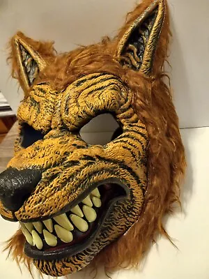 Halloween Mask Brown Werewolf Spfx Creepy  Spooky New Spirit Halloween • $25