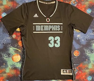 Rare Adidas NBA Memphis Grizzlies Marc Gasol MLK50 Pride BHM Basketball Jersey • $299.99