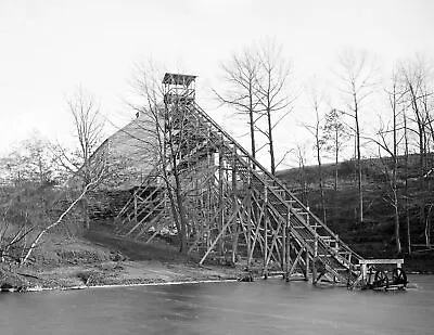 1901 Martin Brothers' Icehouse Clinton MA Old Photo 8.5  X 11  Reprint • $13.58