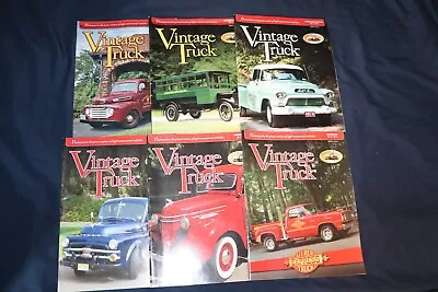 Vintage Truck Magazine Lot - 2009 -  Full Year - All Six Issues • $10.99