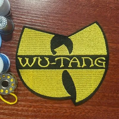 Wu Tang Clan Patch 90s East Coast Hip Hop Rap Embroidered Iron On 3.5x3.75  • $5