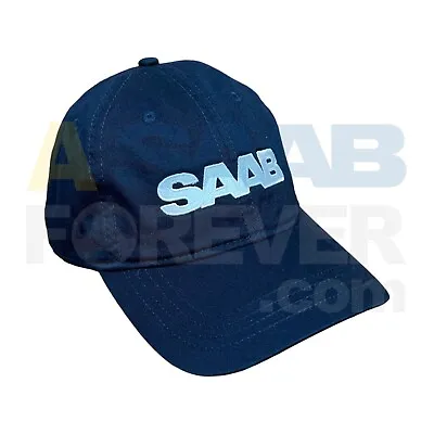 Saab Hat Logo - Navy Blue -  Baseball Cap - New Genuine Oem Dealer Accessory • $24.29