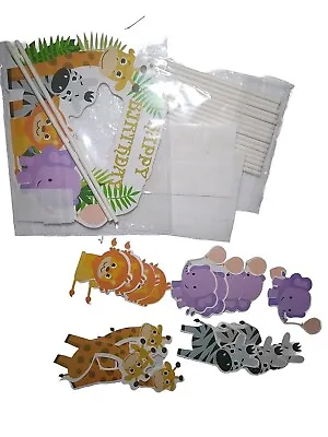 Cupcake Decorations Jungle Safari Baby Shower / Kids  Birthday Party 16 + A 6  • $10.87