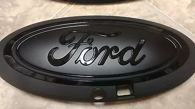 2020-22 F250 Grill Emblem Front Matte/gloss Black With Camera Option • $275