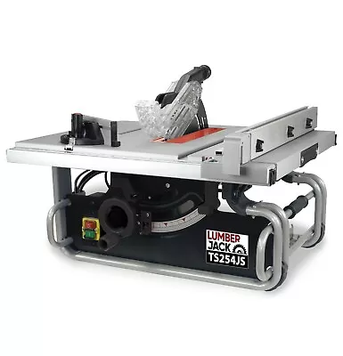 Lumberjack 10  Portable Table Saw 254mm Compact For Jobsite Use 2000W 230v • £219.99