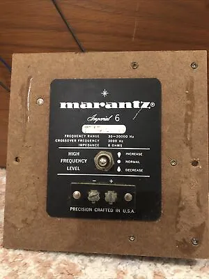 Vintage Marantz Imperial 6 Speaker Crossover Tested And Working • $30