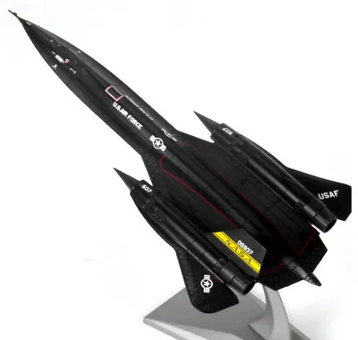 £71.14 • Buy TEERBO SR-71 Blackbird YF-12 SR-71A 1/144 Diecast Plane Model Aircraft