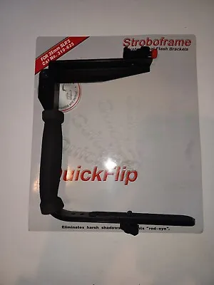 Tiffen Stroboframe Pro Flash Brackets Quick Flip FOR 35mm SLR's Cat No.310-635 • $20