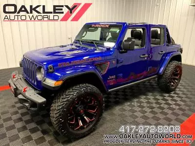 2018 Jeep Wrangler Rubicon T-ROCK 4x4 20  Fuel Assault W/ 35  Tires • $10400