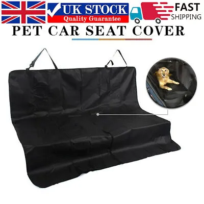 Waterproof Car Rear Back Seat Cover Pet Dog Auto Protector Non-slip Hammock Mat • £8.69