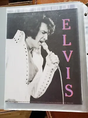 Personal Photo Collection Of Elvis Plus Postcards - Grey Binder Folder • $47.44