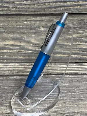 Vintage McDonald’s Pen Advertisement Blue Silver • $14.99