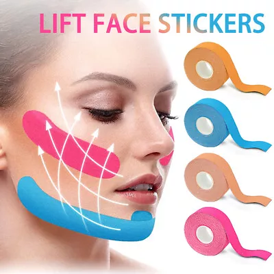 5M Kinesiology Tape For Face V Line Neck Eyes Lifting Wrinkle Remover US • $9.18