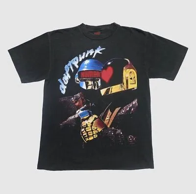 Daft Punk Shirt Daft Punk Cotton Black Unisex T-shirt S-5XL VM9289 • $21.99