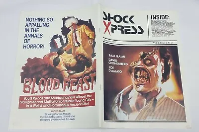 Shock Xpress Magazine Summer 1987 Vol 2 No 1 • $6.17