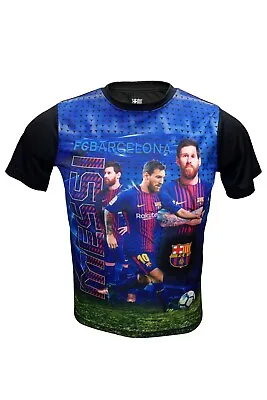 FC Barcelona Messi Number 10 Official Youth Soccer Jersey -Y005 YM • $24.99