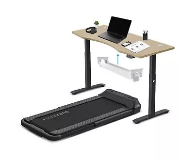 Lifespan Fitness V-FOLD Treadmill & ErgoDesk Automatic Standing Desk 1500mm Oak • $2437