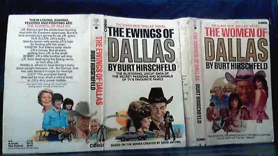 The Ewings Of Dallas/Women../Men...-Burt Hirschfeld+Dallas+1(P/B1980/1/5)MT.5 • £19.50