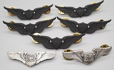 Vietnam War Army Pilot & USAF Air Force Navigator Wings Badges Lot Of 7 • $21.99