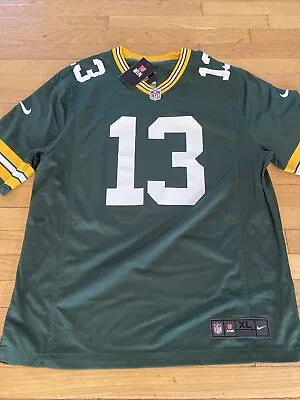 Nike NFL Green Bay Packers Game Jersey 67NM XL Football Men Allen Lazard Green • $125