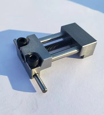 Vise Jaw Stop With Locating Pin CNC Mill Milling Machine Work Locator Part Clamp • $12.95