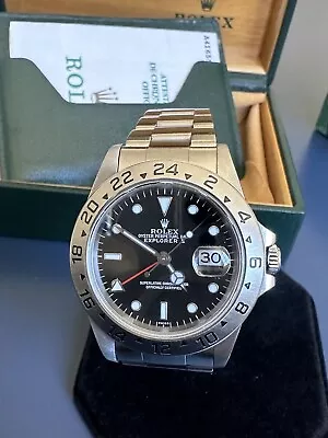 Rolex Explorer II 16570 Swiss Only Dial 1999 Box And Papers • $6650