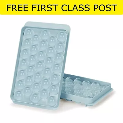 Round Ice Cube Tray Ball Maker Mold Sphere Whiskey Round Mould DIY Mould Freezer • £3.79