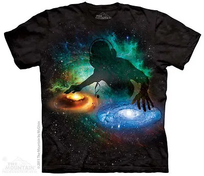 £29.99 • Buy GALAXY DJ The Mountain T Shirt Space Universe Headphones Unisex