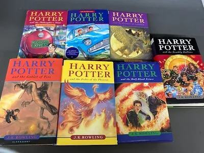 Harry Potter UK First Edition Books You Chose The Book Complete Set 1-7 Fiction • $10