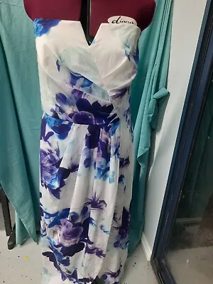 $25 • Buy City Chic Strapless Formal Dress Size L