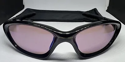 Oakley Twenty XX Jet Black G30 Iridium Lens 04-287 Gold Icons Rare Vintage Mint • $279.99