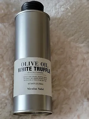 NICHOLAS VAHE  White Truffle Olive Oil   250mL  Metal Containers • $14