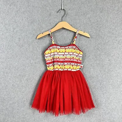 Oobi Baby Dress Size 0 6 Months Red Tutu  • $13.50