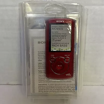 Sony NWZ-E463/RMC 4 GB Walkman MP3 Video Player With FM Radio • $65