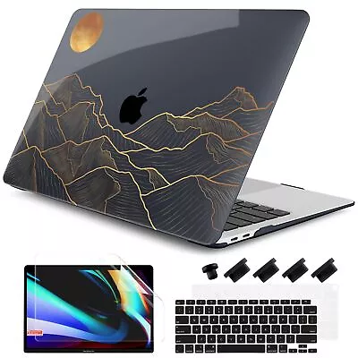 DONGKE Compatible With MacBook Air 13 Inch Case 2021 2020 2019 2018 Release A... • $36.88