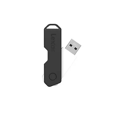 Lexar JumpDrive TwistTurn2 64GB USB Flash Drive JDTT2-64GABNABK • $12.40