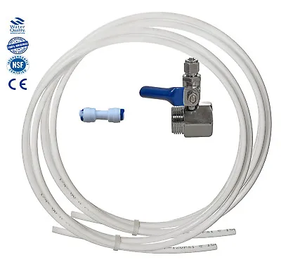 £12.95 • Buy Fridge Freezer Water Filter Plumbing Fittings Connection Kit Pipe Inline Connect