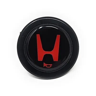 NEW Steering Wheel Horn Button Red Letter H Logo Fits Honda Sparco Momo NRG OMP • $17.50