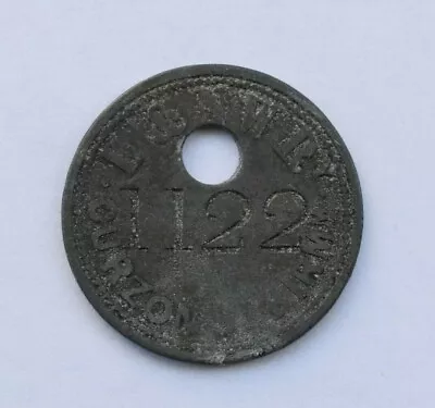 Railway Pay Check Token L&NWR London & North Western Railway No. 1122 • £11.04