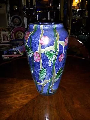 Vandermark Blown Art Glass Vase... Beautiful...one Of A Kind • $575