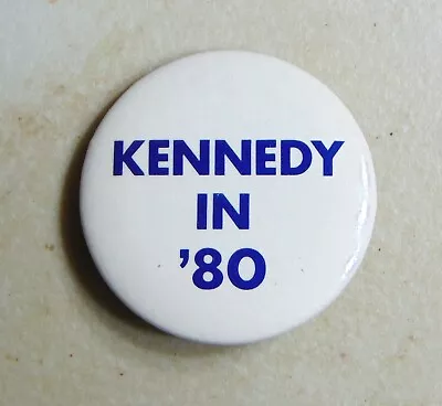 Ted Kennedy 1980 Campaign Pin Button Political • $5