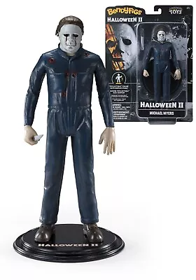 The Noble Collection - Halloween II: Michael Myers 7  Bendy Figure • $24.95