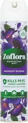 Zoflora Midnight Blooms 300ml Air Spray Disinfectant Mist • £4.49