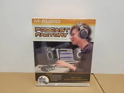 M-Audio Podcast Factory Professional Podcasting Solution • $64.96