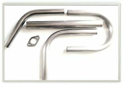 $33 • Buy Mini Bike Go Kart Exhaust/header Pipe Kit For 212cc Predator Engine