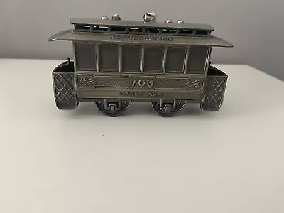 Vintage Mid Century Cable Car San Franciso Tabletop Cigarette Gas Lighter Japan • $42.49